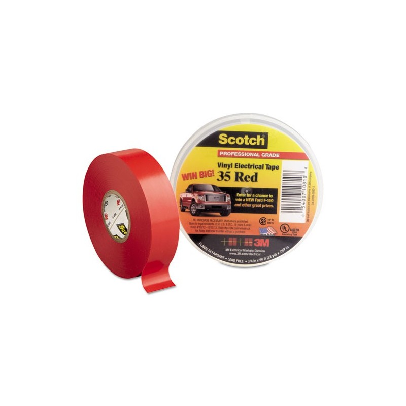 M Scotch Vinyl Electrical Color Coding Tape