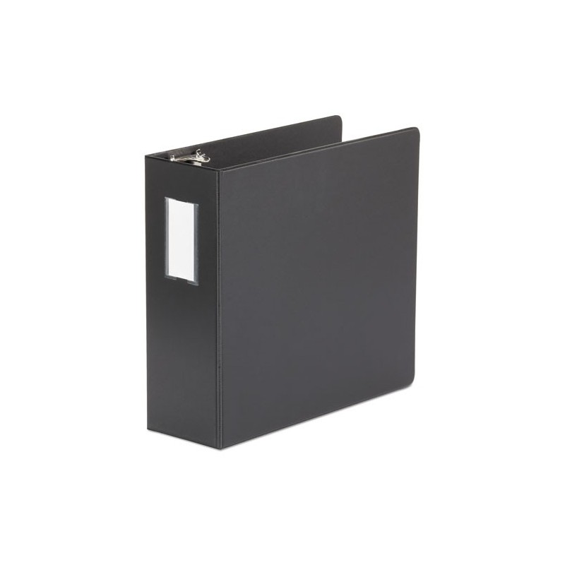 Universal Deluxe Non-View D-Ring Binder with Label Holder