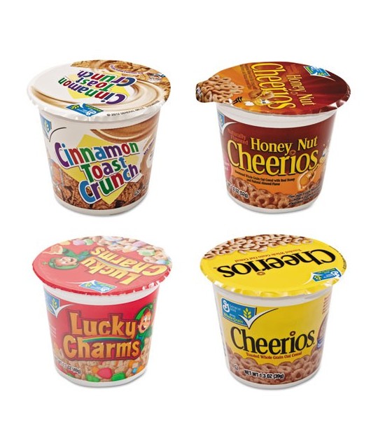 General Mills Breakfast Cereal Single-Serve Cups